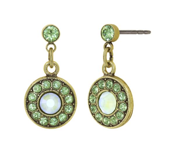 Green - Spell on you earrings (dangling) - Konplott